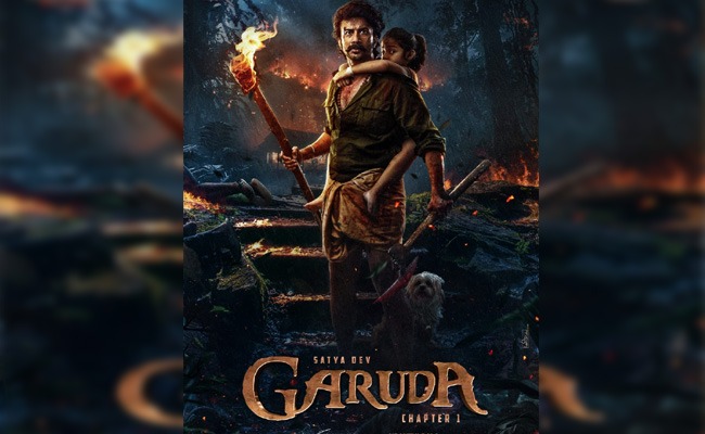 Garuda Chapter-1 1st Look: Satya Dev On Fire
