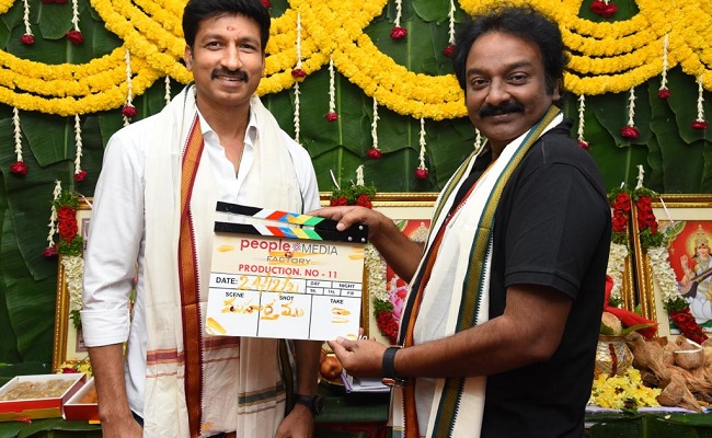 Gopichand, Sriwass Film Launched In Style