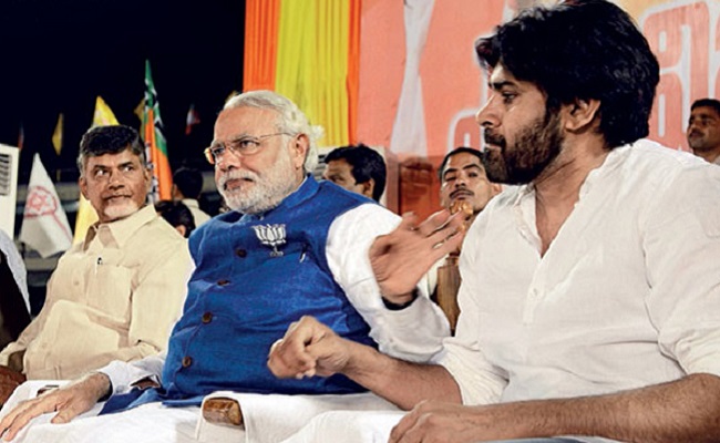 Pawan jubilant over Modi-Naidu handshake?