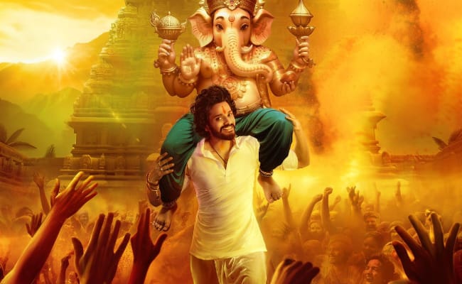 Pic: Hanu-Man Carries Ganesh On His Shoulders