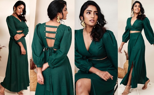 Pics: Telugu Beauty's Visual Treat In Green