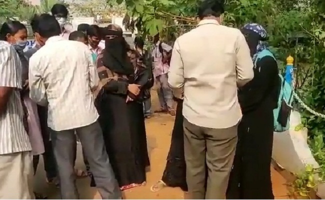 Now hijab row erupts at Andhra college