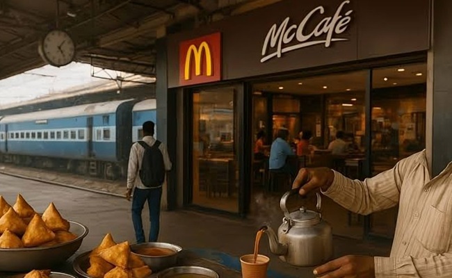 Viral: Big Brands at Indian Railway Stations