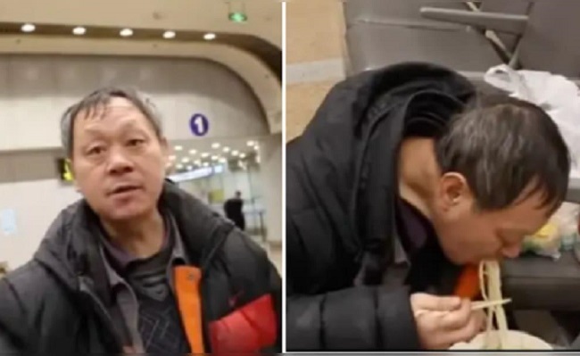 Man Living In Airport Fearing His Wife