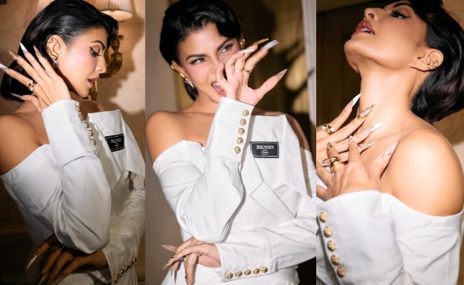 HOT: Jacqueline Stuns In Designer Branded Wear