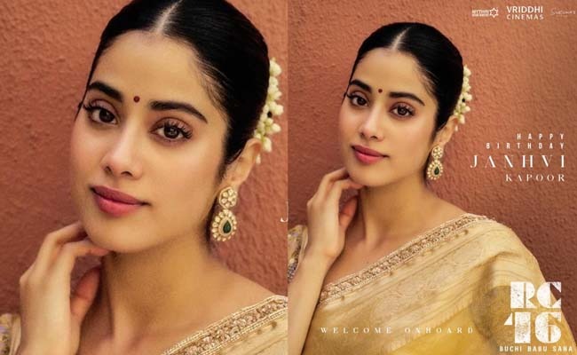 Official: Janhvi Kapoor In Charan, Buchi Babu Film