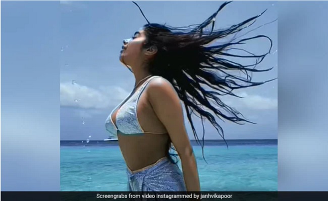 Watch: Janhvi's Maldives Throwback Is Making Garam