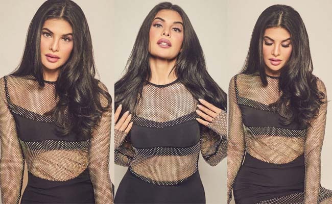 Pics: Lankan Damsel In Black And Black