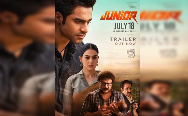 Rajamouli Launched Junior Trailer, Perfect Launch For Kireeti
