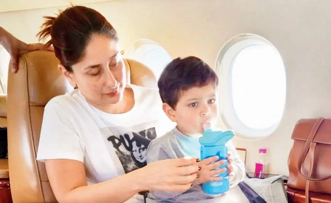 Kareena's Son Wants Telugu Song For Dinner