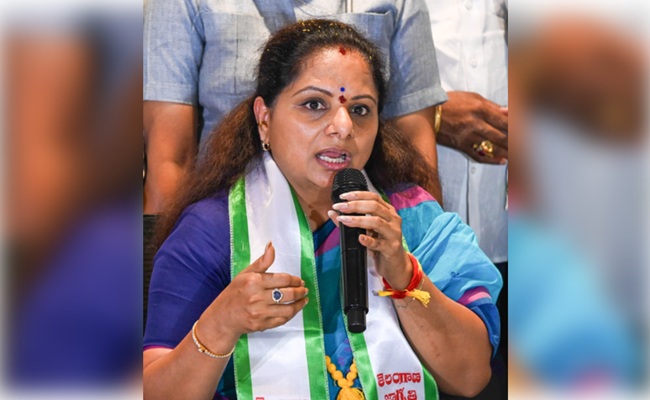 No question of returning to BRS, says Kavitha