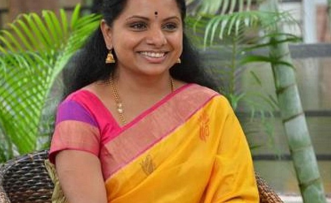 Kavitha Unanimously Elected As MLC