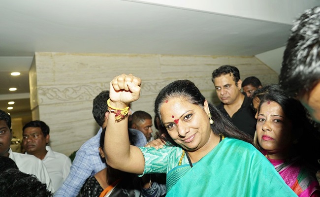 Climax: Kavitha to float new party on June 2?