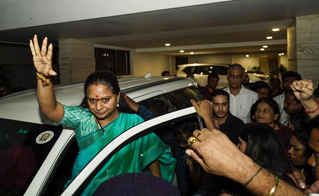 Kavitha assets worth Rs 128 cr attached, says ED