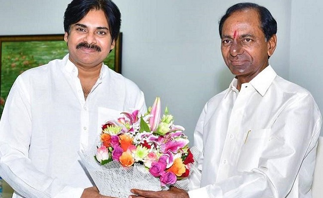 KCR seeking Pawan support to BRS?