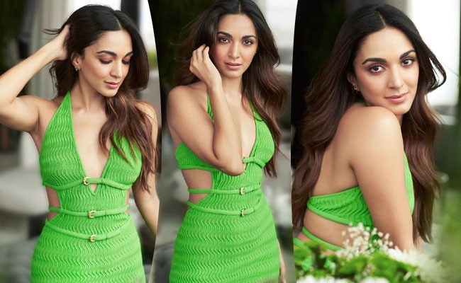 Pics: Kiara Oozes Oomph in a Gorgeous Green