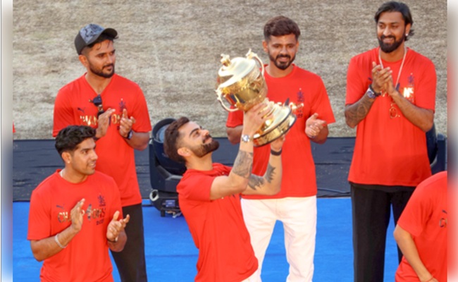 Police complaint lodged against Kohli over stampede tragedy