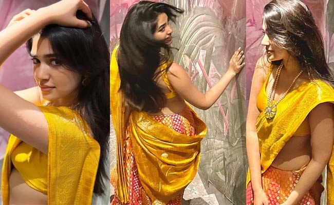 Pics: Mangalore Beauty Teases In Yellow