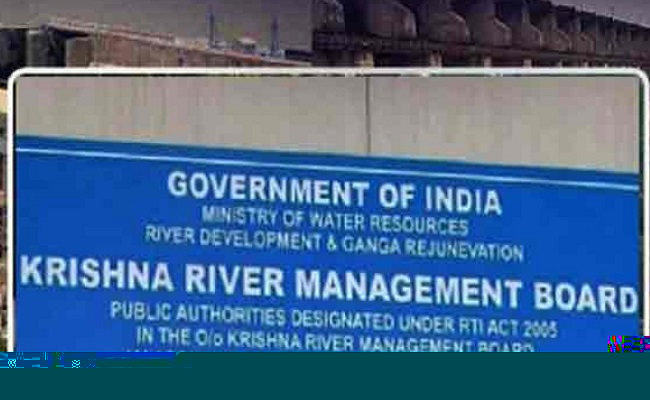 Andhra for simultaneous handover of projects to KRMB