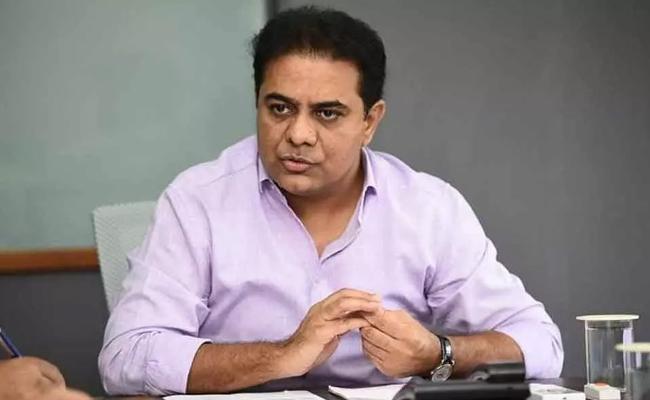 KTR challenges BJP leader over Central funds to T'gana