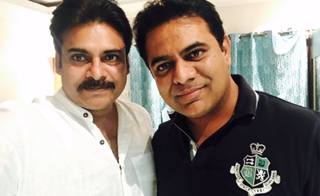 KTR sounds like Pawan on national politics!