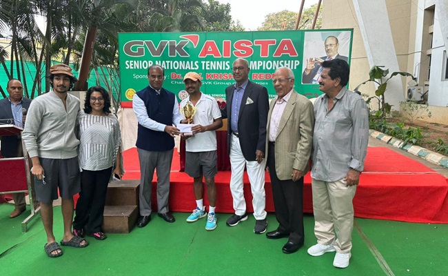 Lagadapati Sridhar's Record As Tennis Champion