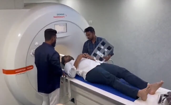 TDP leader Lokesh undergoes scan during padyatra
