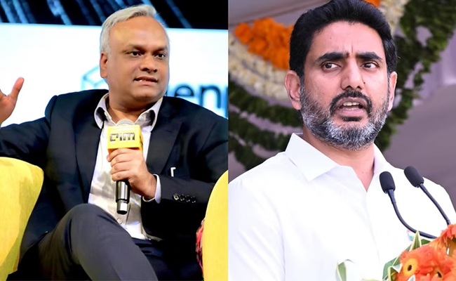 Lokesh in bitter war of words with K'taka counterpart