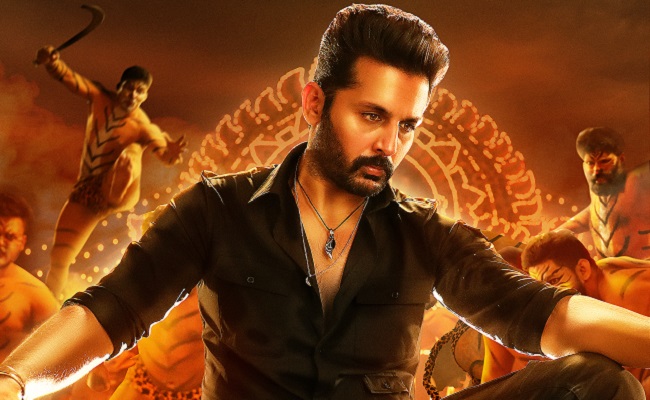 Macherla Niyojakavargam: Nithiin In Action Mode