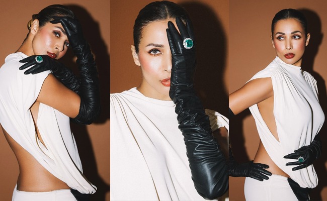 HOT: Arora's Chic Look In White