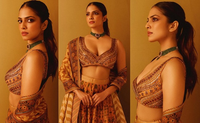 HOT: Ethnic Wear With Plunging Neckline