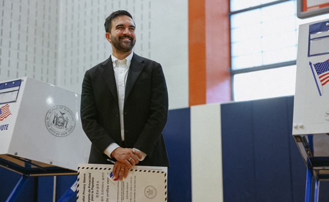 Mamdani Becomes New York's First Indian-American Muslim Mayor