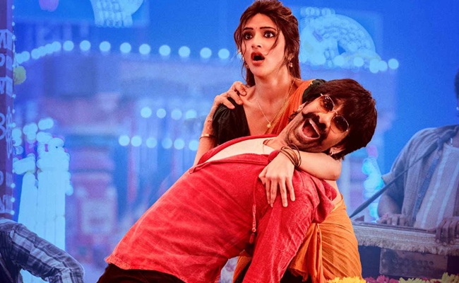 Netizens Fire For Vulgarity In Ravi Teja's Song