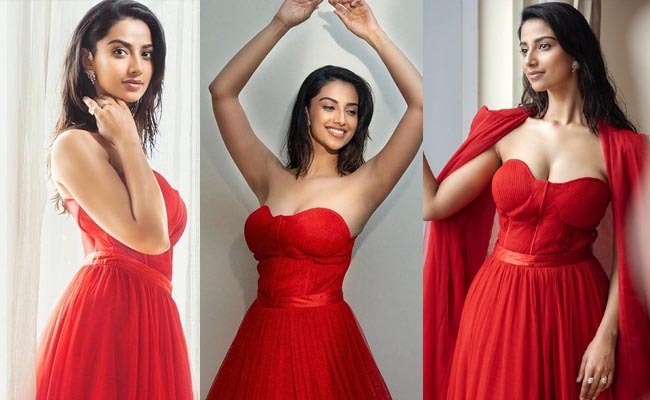 Pics: Miss Chaudhary Lures In Red