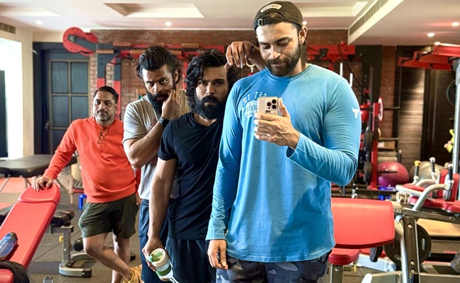 Pic Talk: Mega Cousins' Power Workout