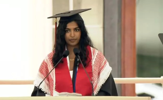 Viral: MIT Grad Megha Vemuri Slams Israel