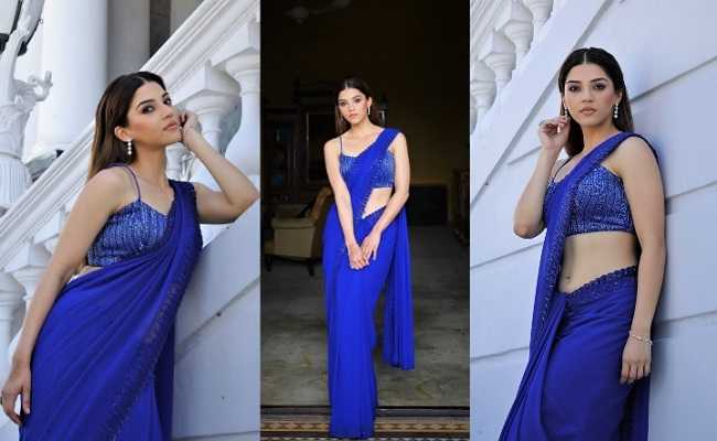 Pic Talk: F3 Hottie Poses Sensuous In Blue