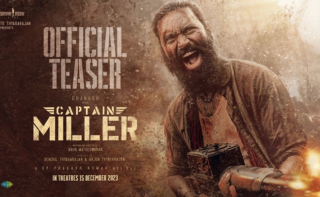 Dhanush's Captain Miller Teaser: Action Adventure
