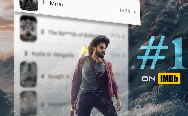 IMDb: Mirai Climbs No 1 Spot In India