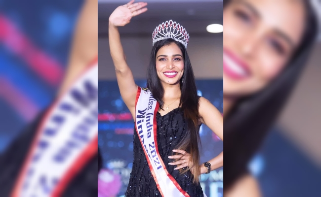 Hyderabadi girl Sanjana turns Miss India winner