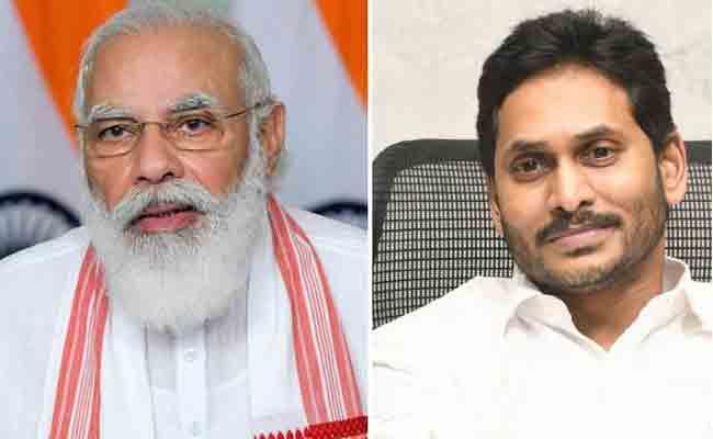 Modi speaks to Jagan on Andhra flood situation