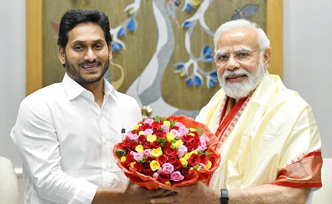 Jagan discussed capital issue with Modi?