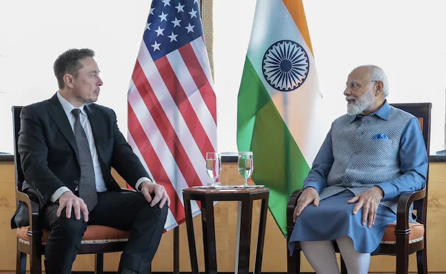 Musk says after meeting Modi, Tesla coming to India