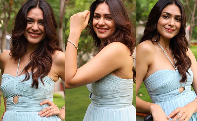 Pics: Miss Thakur In Cute Little Gown