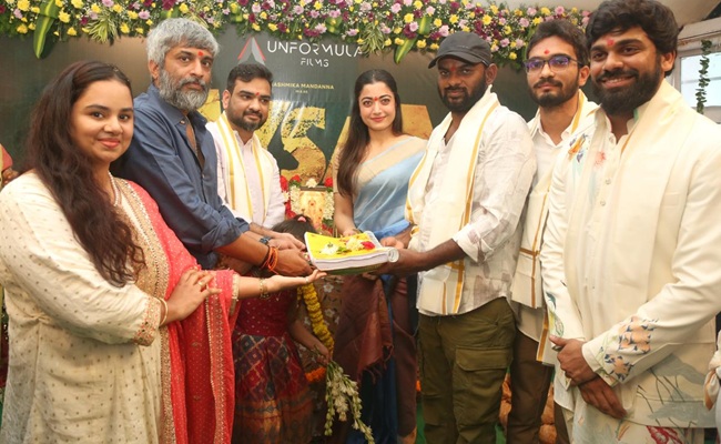 Mysaa: Hanu Raghavapudi Directs Rashmika