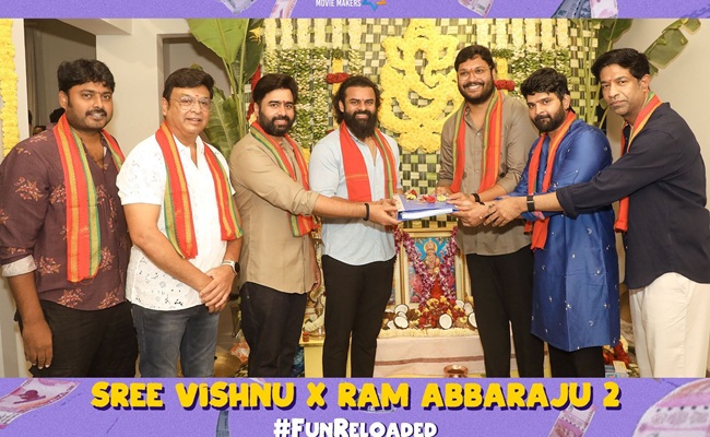 Sree Vishnu, Ram Abbaraju, Mythri's Wilder Ride