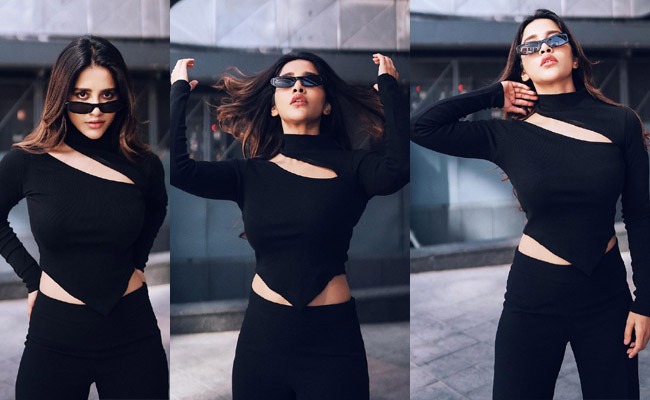 Pics: Nabha Looks Stunning In Black