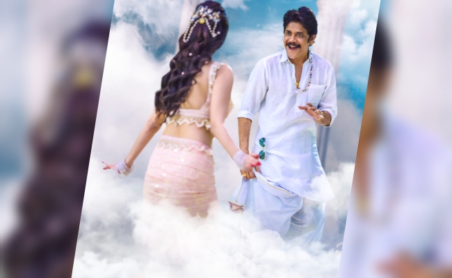 Pic Talk: Nag's Romance With An Angel In Heaven