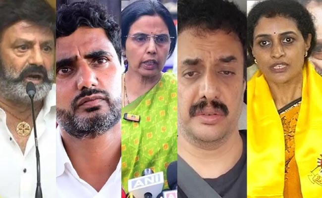 TDP Leaders Wish Nandamuris To Keep Their Mouths Shut