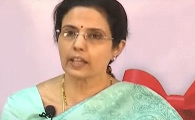 Naidu's wife condemns 'derogatory' comments against TDP MLA